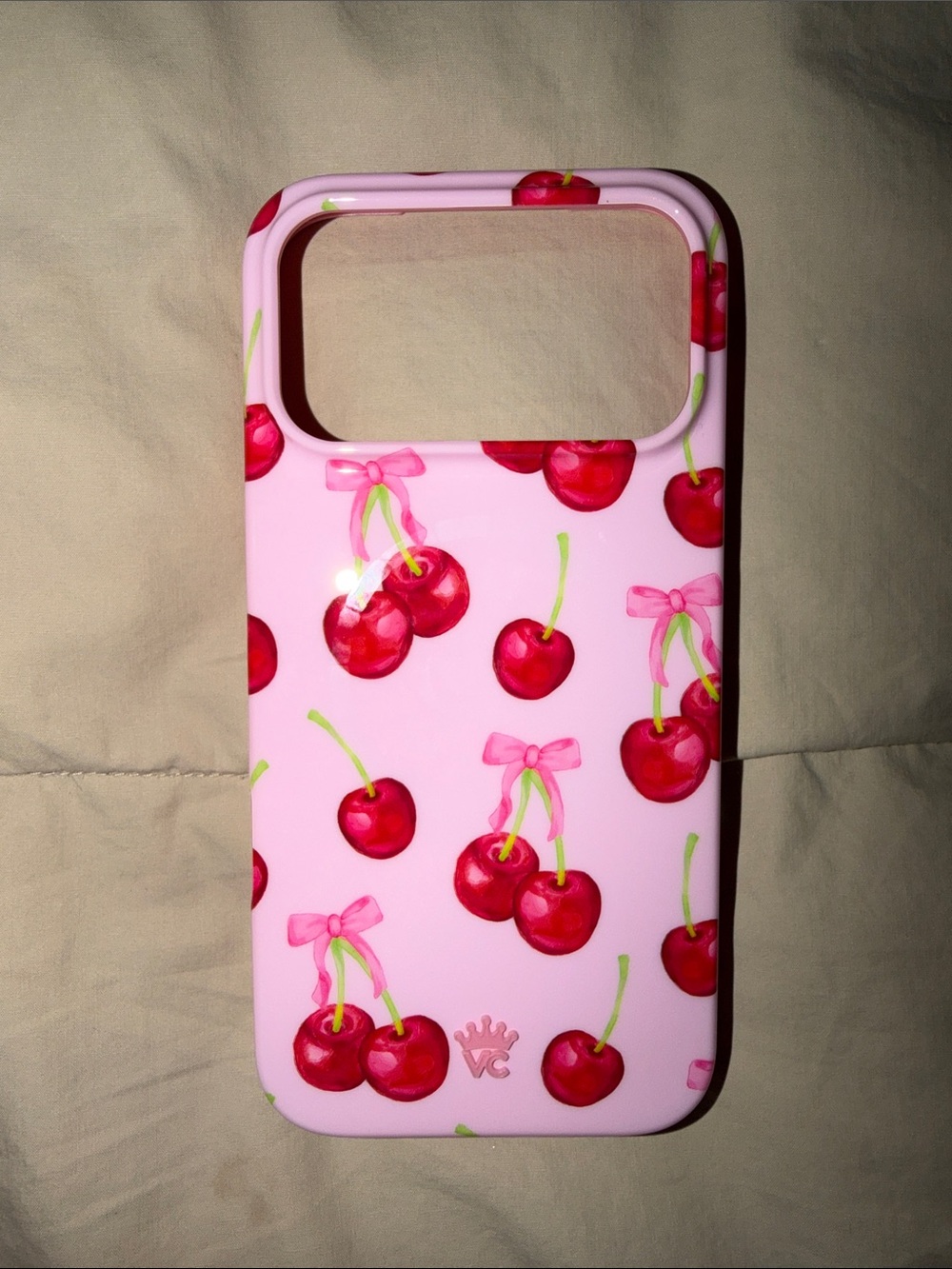 Velvet Caviar Pink Cherry Phone Case iPhone 17 Pro Max
